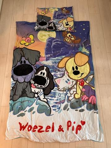 Dekbed overtrek Woezel en Pip 140 x 200 cm met kussensloop beschikbaar voor biedingen