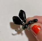 oude vintage strass gitten libelle broche costume jewelry, Ophalen of Verzenden, Overige materialen, Broche