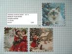 vintage plaatjes kerst A ( 21 st )  verzendkosten 1,00 !, Ophalen, Nieuw, Kerst, Knipvel
