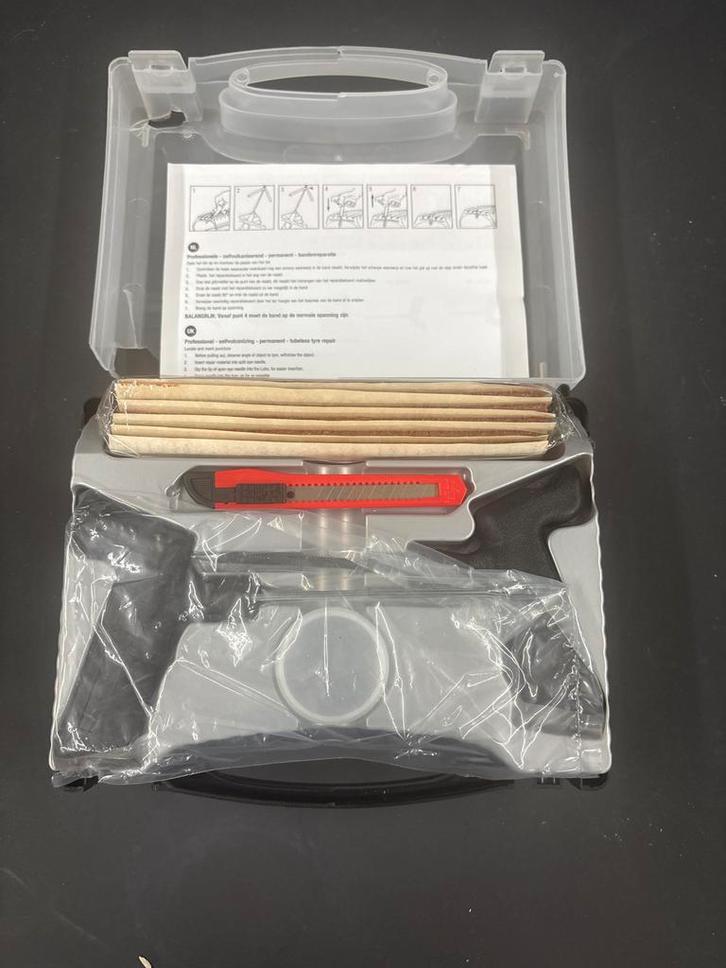 Bandenreparatieset - Professioneel & Permanent, Auto diversen, Autogereedschap, Nieuw, Verzenden