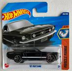 Hot Wheels '67 Ford Mustang zwart Hotwheels, Ophalen of Verzenden, Nieuw, Auto