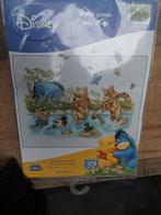Winny the pooh water spelen borduurpakket, Hobby en Vrije tijd, Ophalen of Verzenden, Zo goed als nieuw, Borduurpakket