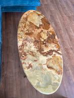 Prachtige salontafel onyx marmer, Ophalen, Rechthoekig, 50 tot 100 cm, Minder dan 50 cm