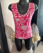 Topje met zilver print, Kleding | Dames, Tops, Verzenden, Precious, Maat 42/44 (L), Nieuw