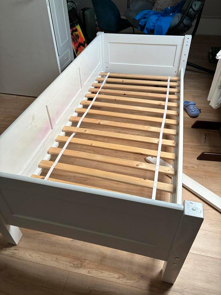 Beter Bed Bedbank met valbeveiliging, Kinderen en Baby's, Kinderkamer | Bedden, Gebruikt, 180 cm of meer, 85 tot 100 cm, Lattenbodem