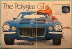 Advertentie 1970 Goodyear met Chevrolet Camaro, Verzenden, Gebruikt, Auto's