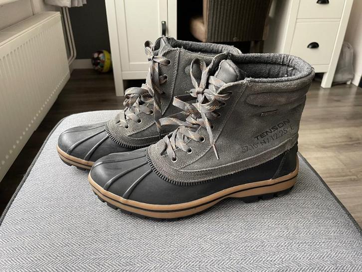hoge WERKSCHOENEN stalen neus van Tenson maat 42 - WD014, Kleding | Heren, Schoenen, Gedragen, Werkschoenen, Zwart, Ophalen of Verzenden