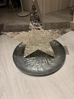 Kerst decoratie ster met schaal, Ophalen, Zo goed als nieuw