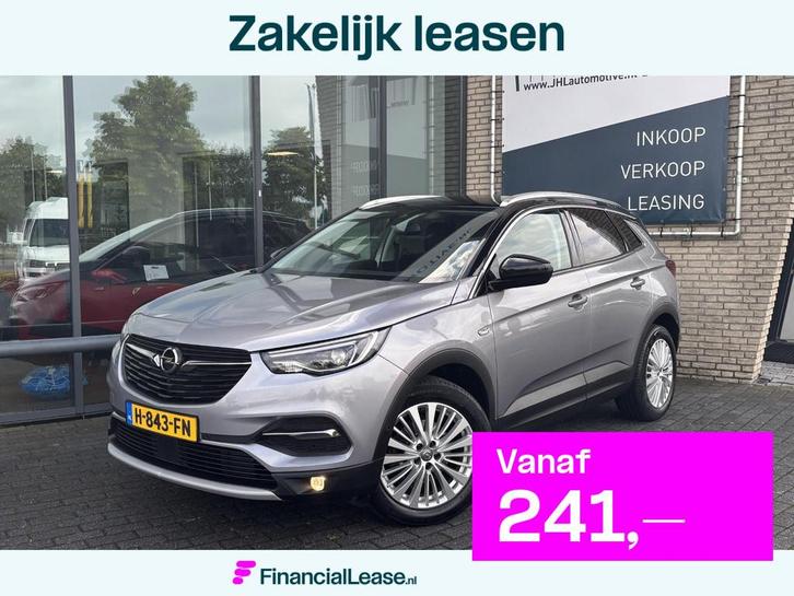 Opel Grandland X 1.2 Turbo*AUTOM*ECC*STOELVERW/KOEL*CARPLAY*, Auto's, Opel, Bedrijf, Lease, Financial lease, Grandland X, ABS
