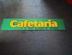 Cafetaria reclamebord, Ophalen of Verzenden, Zo goed als nieuw, Reclamebord