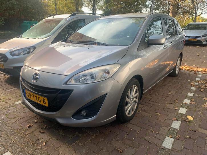 Mazda 5 2.0 110KW 2012 Grijs, Auto's, Mazda, Particulier, ABS, Adaptive Cruise Control, Airconditioning, Alarm, Boordcomputer
