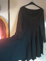 Jurk boris industries polkadot zwart witte stippen xl 44 46, Kleding | Dames, Jurken, Zwart, Maat 46/48 (XL) of groter, Ophalen of Verzenden