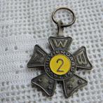 Ouder speld NWB 2 avondvierdaagse medaille, Postzegels en Munten, Penningen en Medailles, Ophalen of Verzenden, Overige materialen