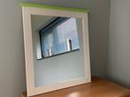 IKEA spiegel wit lime, Ophalen, Zo goed als nieuw, Minder dan 100 cm, Rechthoekig