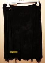 Suede Rok 44, Verzenden, Zwart, Maat 42/44 (L), Zo goed als nieuw