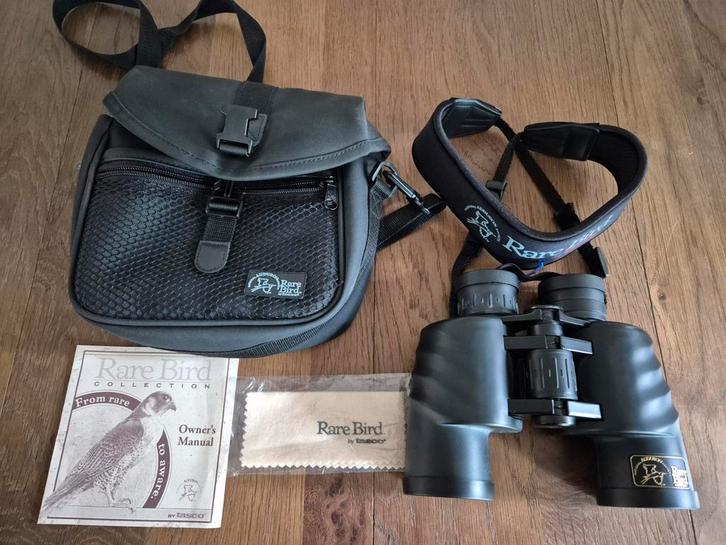 Rare Bird Tasco Verrekijker 10x42, Audio, Tv en Foto, Optische apparatuur | Verrekijkers, Zo goed als nieuw, Porro (met knik)