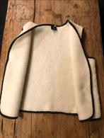 Bodywarmer van schapenvacht, maat XL, Beige, DJT@dejuistetoon.eu, De Juiste Toon, Ophalen of Verzenden
