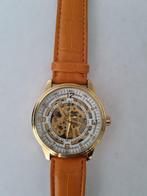 Horloge - Akribos - Automatisch/Mechanisch, Overige merken, Polshorloge, Ophalen of Verzenden, Leer