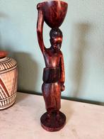 Houten handgesneden beeld – 40 cm, Antiek en Kunst, Kunst | Beelden en Houtsnijwerken, Ophalen of Verzenden