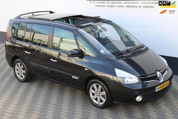 Renault Grand Espace 2.0 dCi Initiale 7p. Navi Camera Leder, Auto's, Renault, Bedrijf, Te koop, Grand Espace, ABS, Achteruitrijcamera