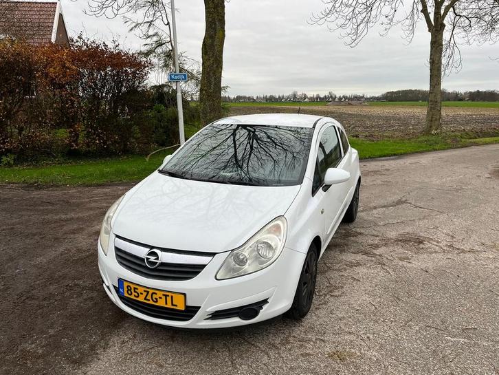Opel Corsa 1.2 16V 3D WR 2008 Wit, Auto's, Opel, Particulier, Corsa, Benzine, B, Hatchback, Handgeschakeld, Origineel Nederlands