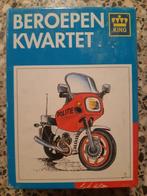 Beroepenkwartet spel KING 1988 kwartet politie politiemotor, Ophalen of Verzenden, Zo goed als nieuw, Kwartet(ten)