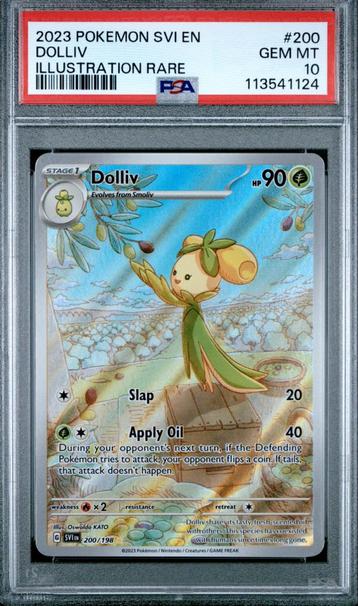 Dolliv 200 PSA 10 (pop 57) beschikbaar voor biedingen