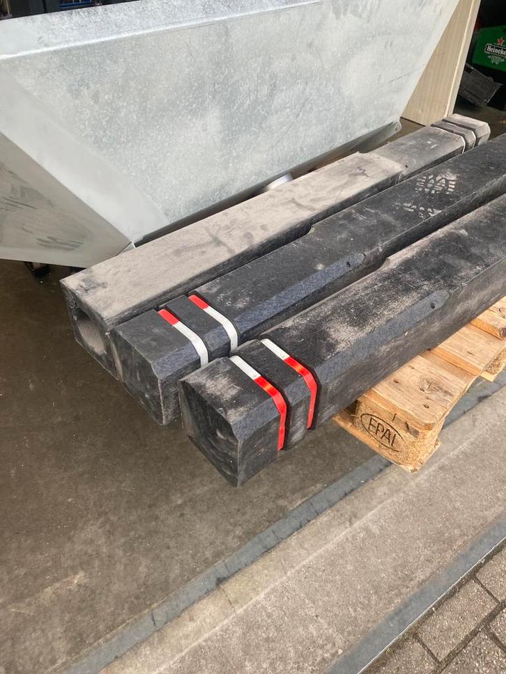 3x diamantkoppaal, Tuin en Terras, Palen, Balken en Planken, Nieuw, Palen, Minder dan 180 cm, Ophalen