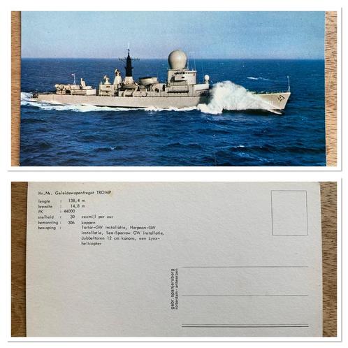 Hr. Ms. GeleideWapenFregat Tromp Ansichtkaart, Verzamelen, Militaria | Algemeen, Ophalen of Verzenden