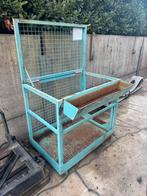 Te koop heftruck werkbak, werkkooi, manbak, machinelift, Ophalen, Gebruikt