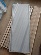 Kewlox schuifdeuren wit kunststof 120x45cm 4 stuks, Ophalen, Gebruikt