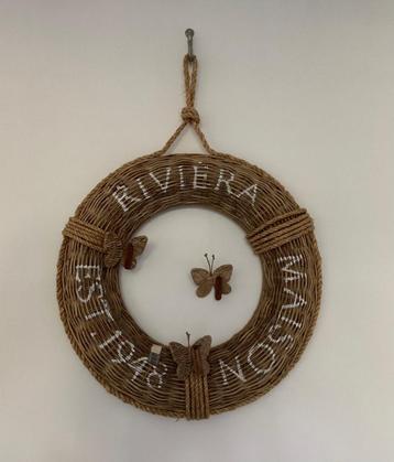 RIVIERA MAISON Rattan BOEI + RM Vlinders + RM stoere haak beschikbaar voor biedingen