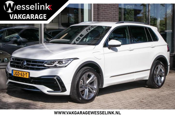Volkswagen Tiguan 1.4 TSI eHybrid R-Line Business+ - Trekhaa, Auto's, Volkswagen, Bedrijf, Te koop, Tiguan, ABS, Achteruitrijcamera