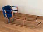 Houten slee met zitje - Avento Davos 100cm, Ophalen, Gebruikt