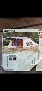 6 persoons bungalowtent met onderzeil er aan geritst., Caravans en Kamperen, Ophalen, Zo goed als nieuw, Tot en met 6