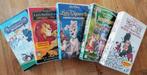 VHS: 12 Disney video banden; klein prijsje, veel plezier!!, Overige typen, Winnie de Poeh of vrienden, Gebruikt, Ophalen of Verzenden
