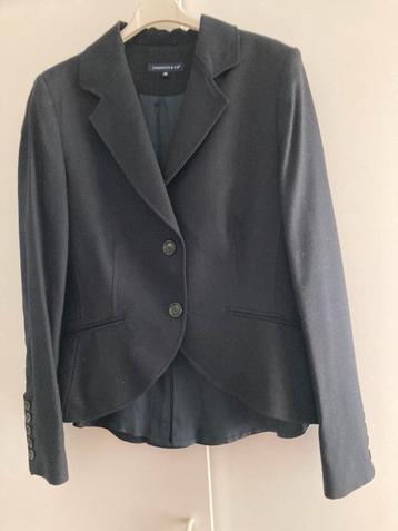 Josephine & Vo mooie wollen blazer, maat 40 donderblauw beschikbaar voor biedingen