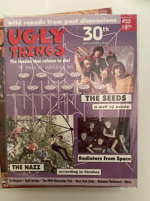 UGLY THINGS nr 35 GARAGE PUNK BEAT KBD PSYCH, Boeken, Tijdschriften en Kranten, Gelezen, Muziek, Film of Tv, Ophalen of Verzenden
