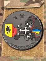 Pvc embleem 732 SQN we believe in ghosts, Verzenden, Luchtmacht, Duitsland, Embleem of Badge