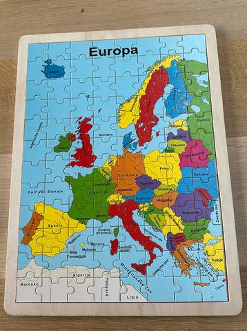 Europa puzzel  beschikbaar voor biedingen