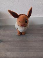 Pokemon knuffel eevee 17 cm, Ophalen of Verzenden, Gebruikt, Overige typen