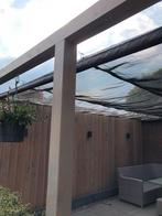Schaduwdoek harmonica 5,5m x 4m, Tuin en Terras, Ophalen, Zo goed als nieuw, Veranda