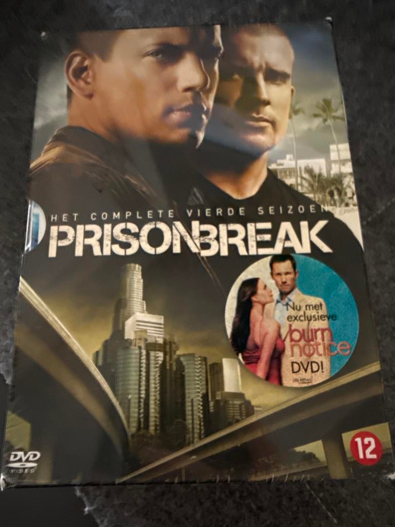 Prison Break Seizoen 4 DVD - Actie & Thriller, Boxset, Ophalen of Verzenden, Zo goed als nieuw, Actie en Avontuur