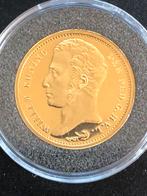 10 gulden 1818 585 eikenblad 3,5 gram herslag, Postzegels en Munten, Verzenden, Goud