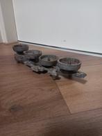 Brutalist kaarsenstandaard, Antiek en Kunst, Antiek | Kandelaars, Ophalen, Overige materialen