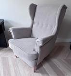 IKEA Strandmon fauteuil beige, Huis en Inrichting, Fauteuils, Ophalen, Zo goed als nieuw, 75 tot 100 cm