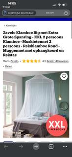 XXL 2 persoons klamboe, Huis en Inrichting, Slaapkamer | Beddengoed, Ophalen, Wit, Overige typen, Nieuw