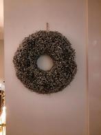 Grote kerstkrans natuurlijke krans, Ophalen of Verzenden