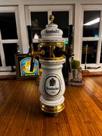 Biertap Krombacher Pils, Ophalen, Zo goed als nieuw, Reclamebord, Plaat of Schild, Overige merken