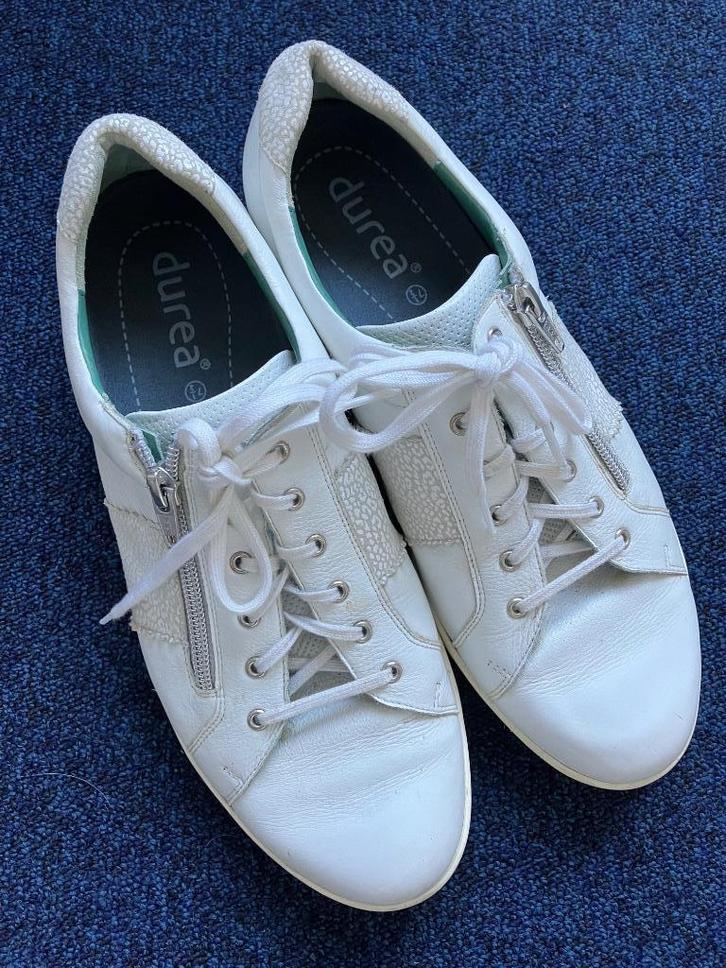 DUREA Comfortschoenen, wijdte K, Kleding | Dames, Schoenen, Zo goed als nieuw, Overige typen, Wit, Ophalen of Verzenden